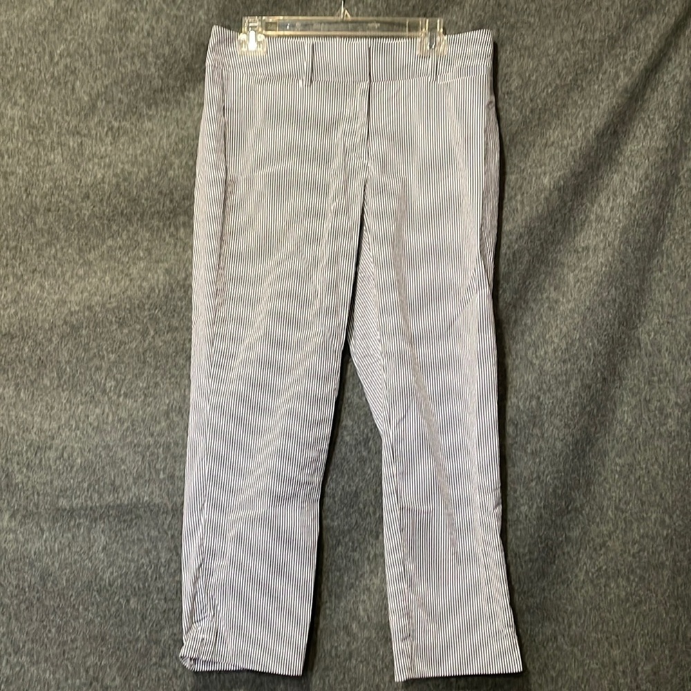 Ann Taylor thin striped ankle pants, women’s 6